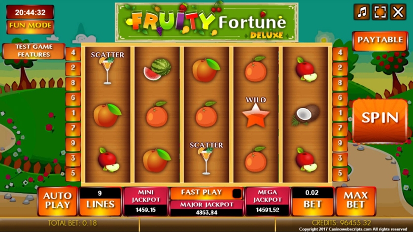 Fruity fortune demo