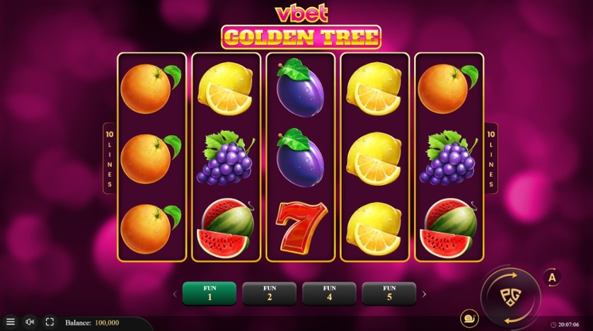 Vbet Golden Tree Demo Play Free Slot Game