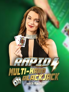Rapid Multihand Blackjack with Rachael