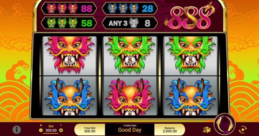 888 by Spadegaming Demo Play Free Slot Game