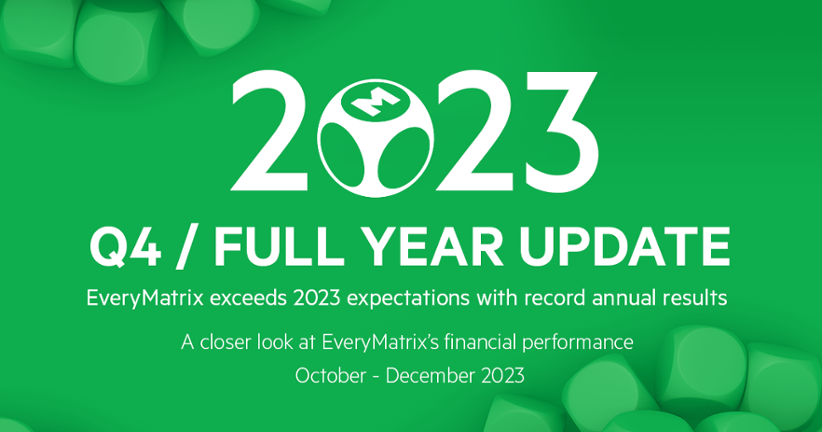 Resultados de EveryMatrix 2023.