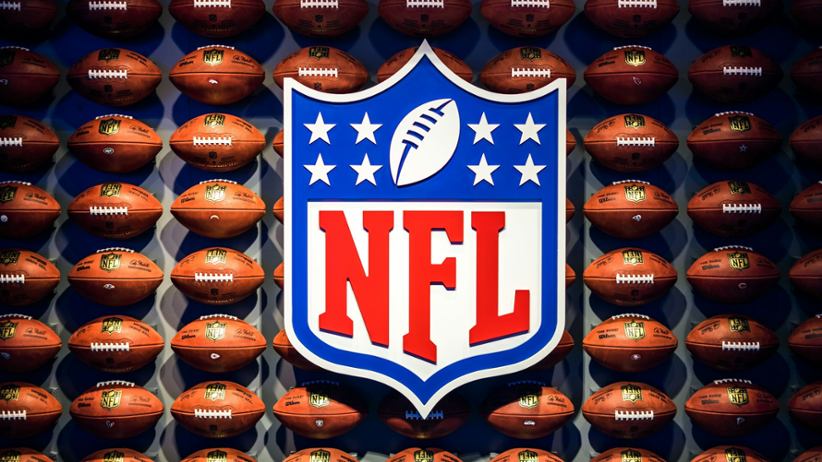 Logotipo oficial de la liga de la NFL.