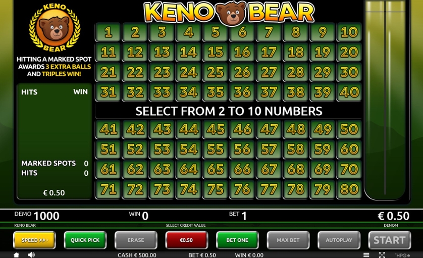 free superball keno games no download