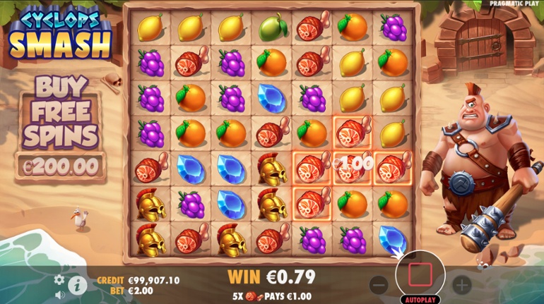 Cyclops Smash slot win