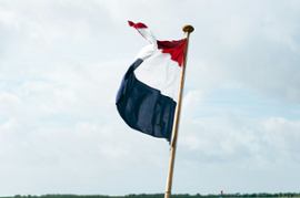 Dutch flag.