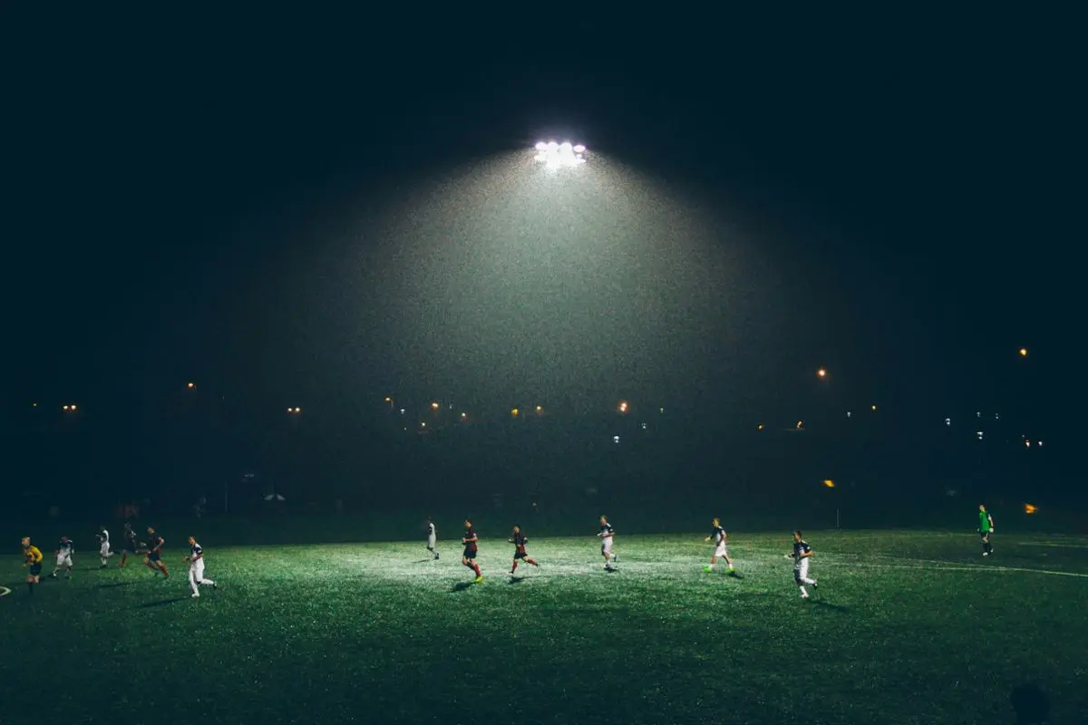 Soccer field.