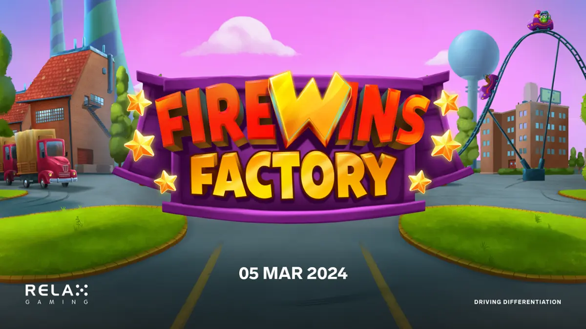 Firewins Factory, new Relax Gaming slot.