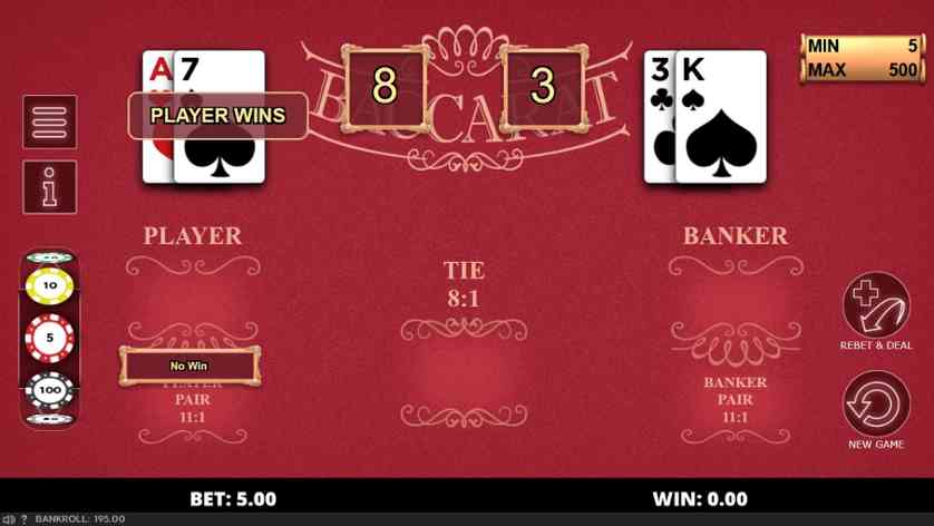 Play Baccarat For Free Play Baccarat For Free