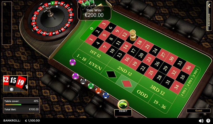 European Roulette Play Free