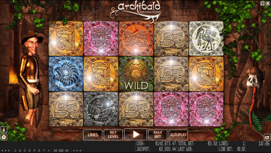 Archibald Mayan Ruins Free Play In Demo Mode