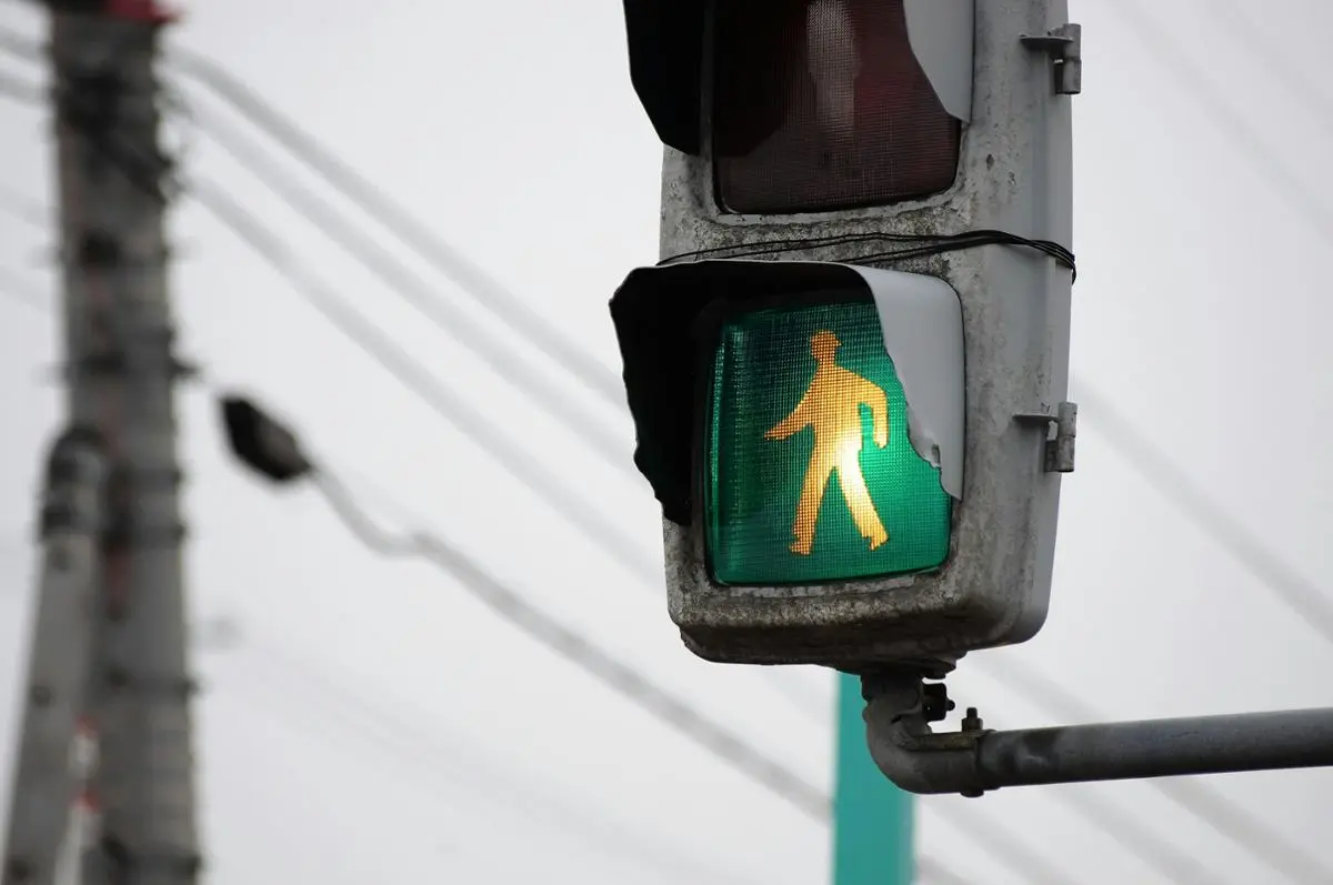 Traffic light for pedestrians