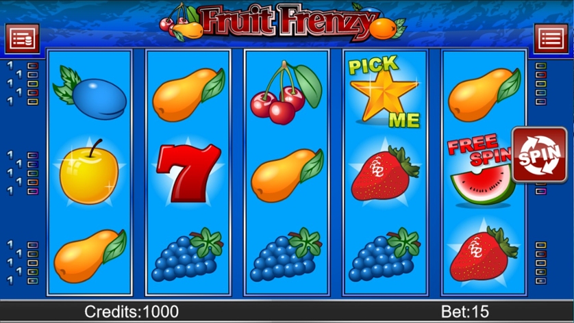 Jogue Fruit Frenzy Gratuitamente em Modo Demo