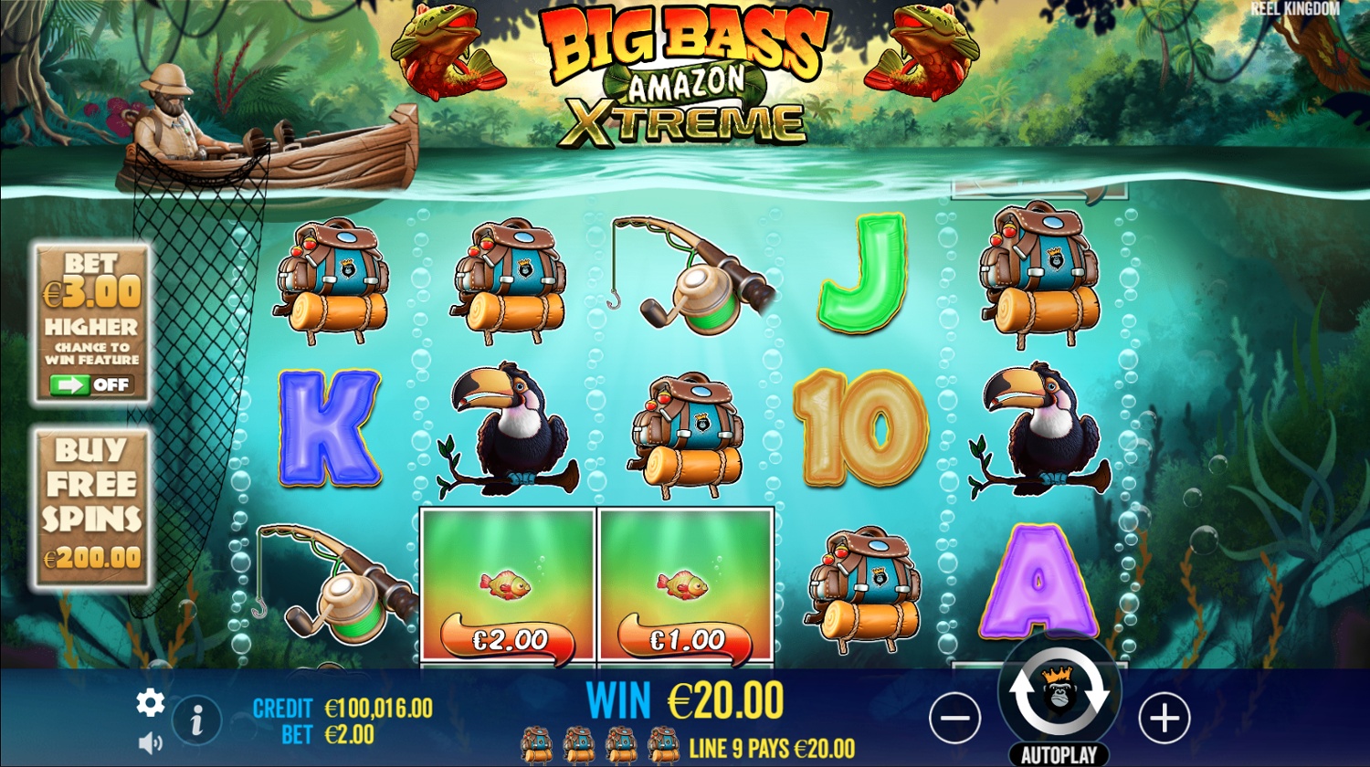 Big Bass Amazon Xtreme Demo Play Free Slot Game