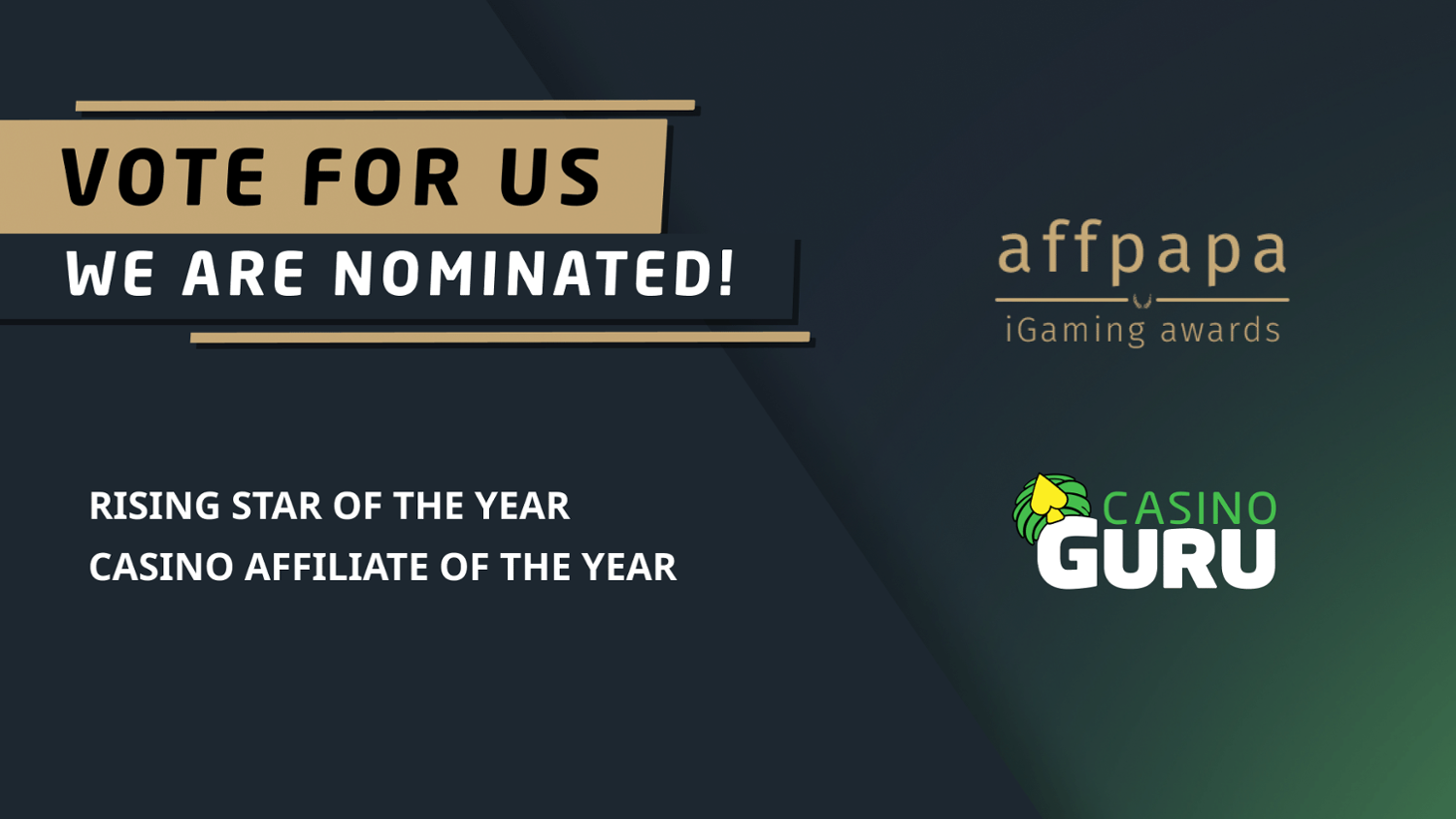 Casino Guru Shines In AffPapa Awards 2024 Nominations