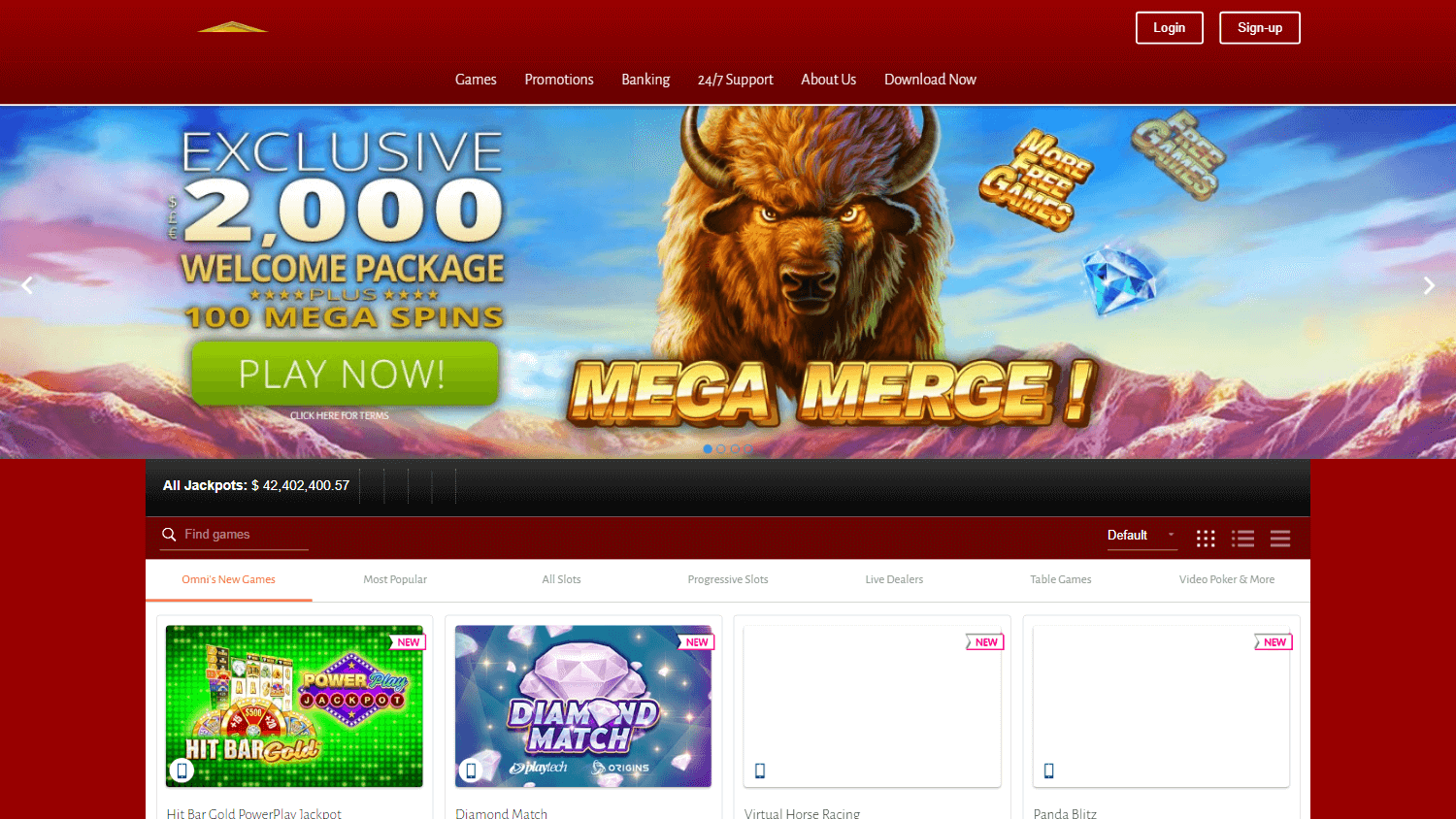omni_casino_homepage_desktop