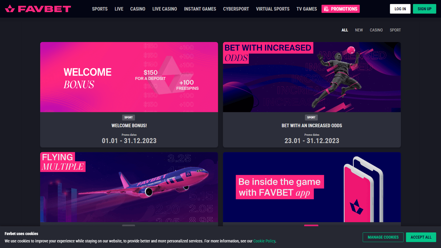 Favbet online casino