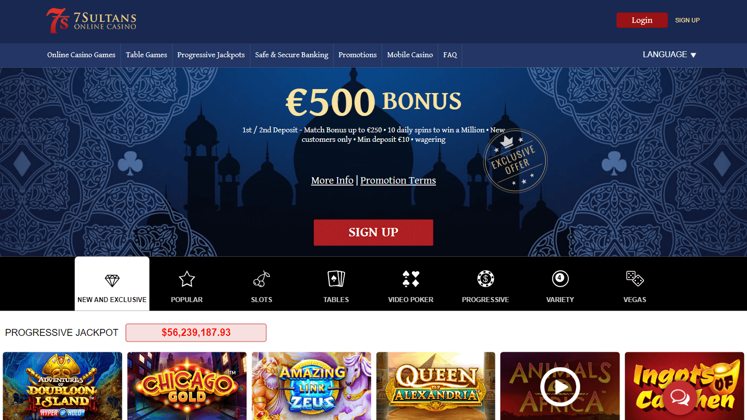 7_sultans_casino_homepage_desktop