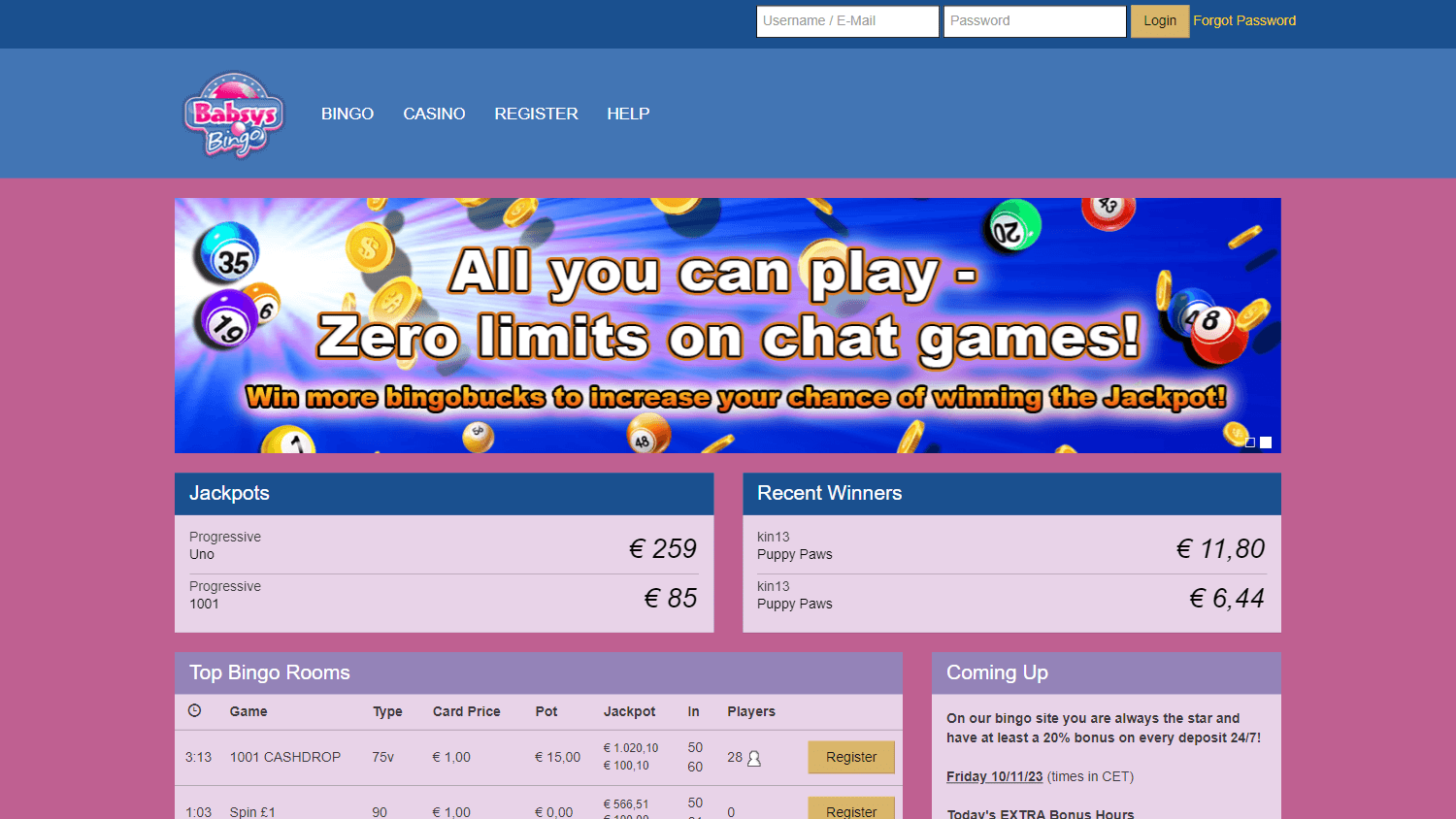 babsysbingo_casino_homepage_desktop