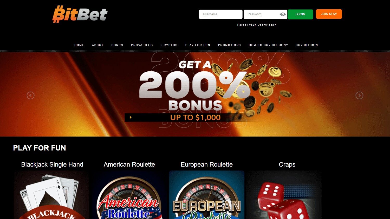 bitbet_casino_homepage_desktop
