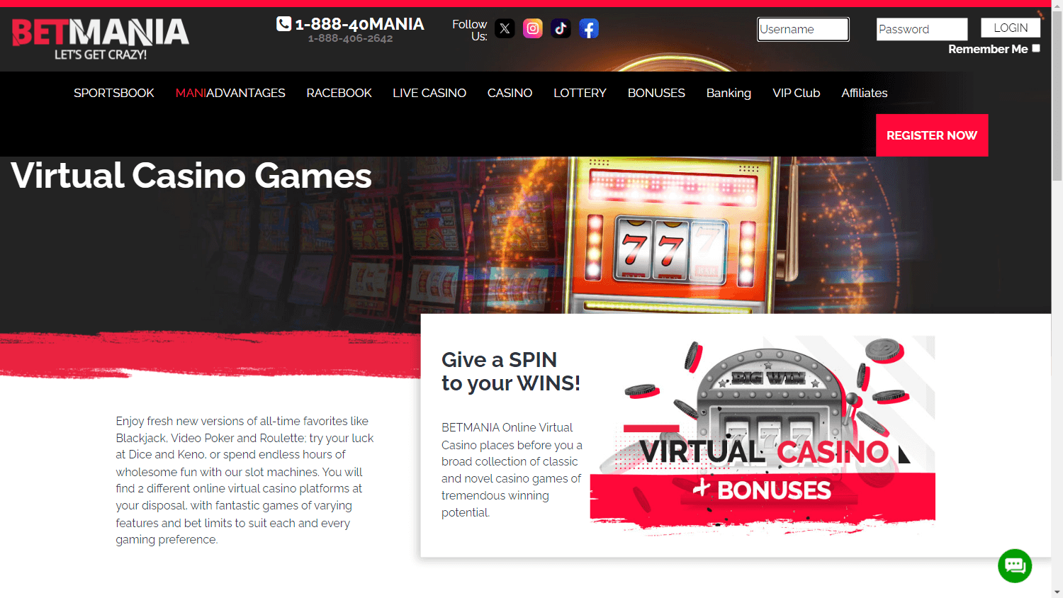 betmania_casino_homepage_desktop