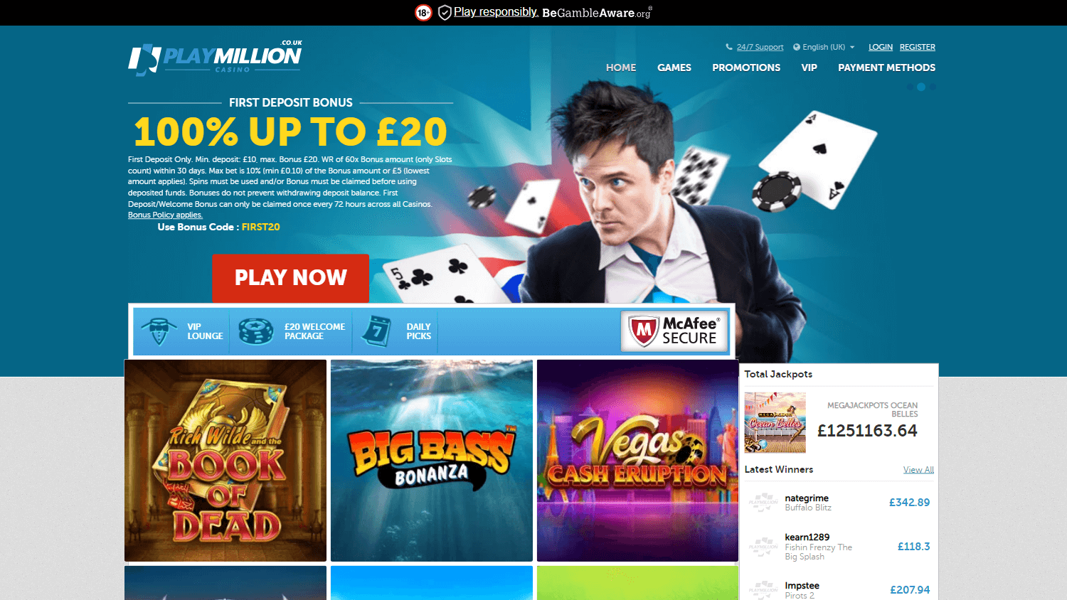 playmillion_casino_uk_homepage_desktop