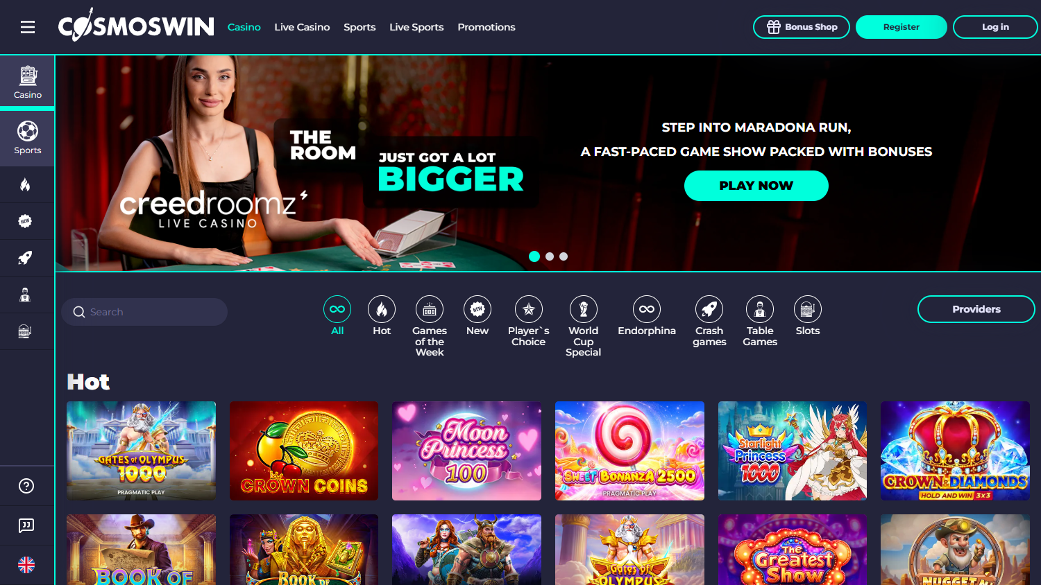 Cosmoswin_Casino_homepage_desktop