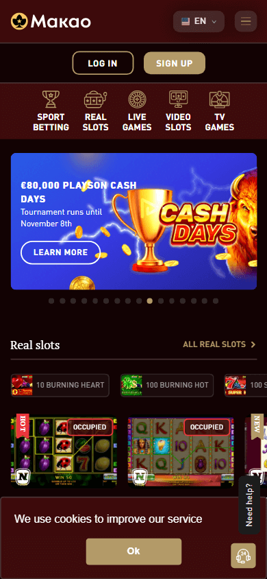 makao_casino_homepage_mobile