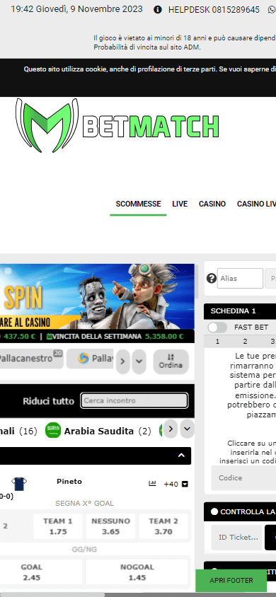 Betmatch Casino Mobile