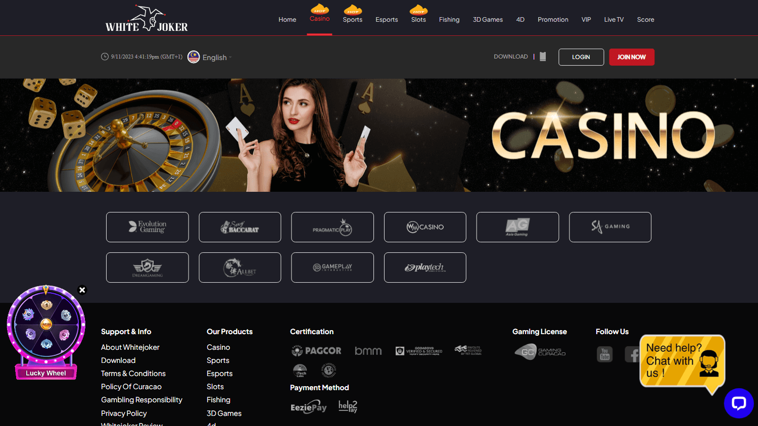 white_joker_casino_homepage_desktop