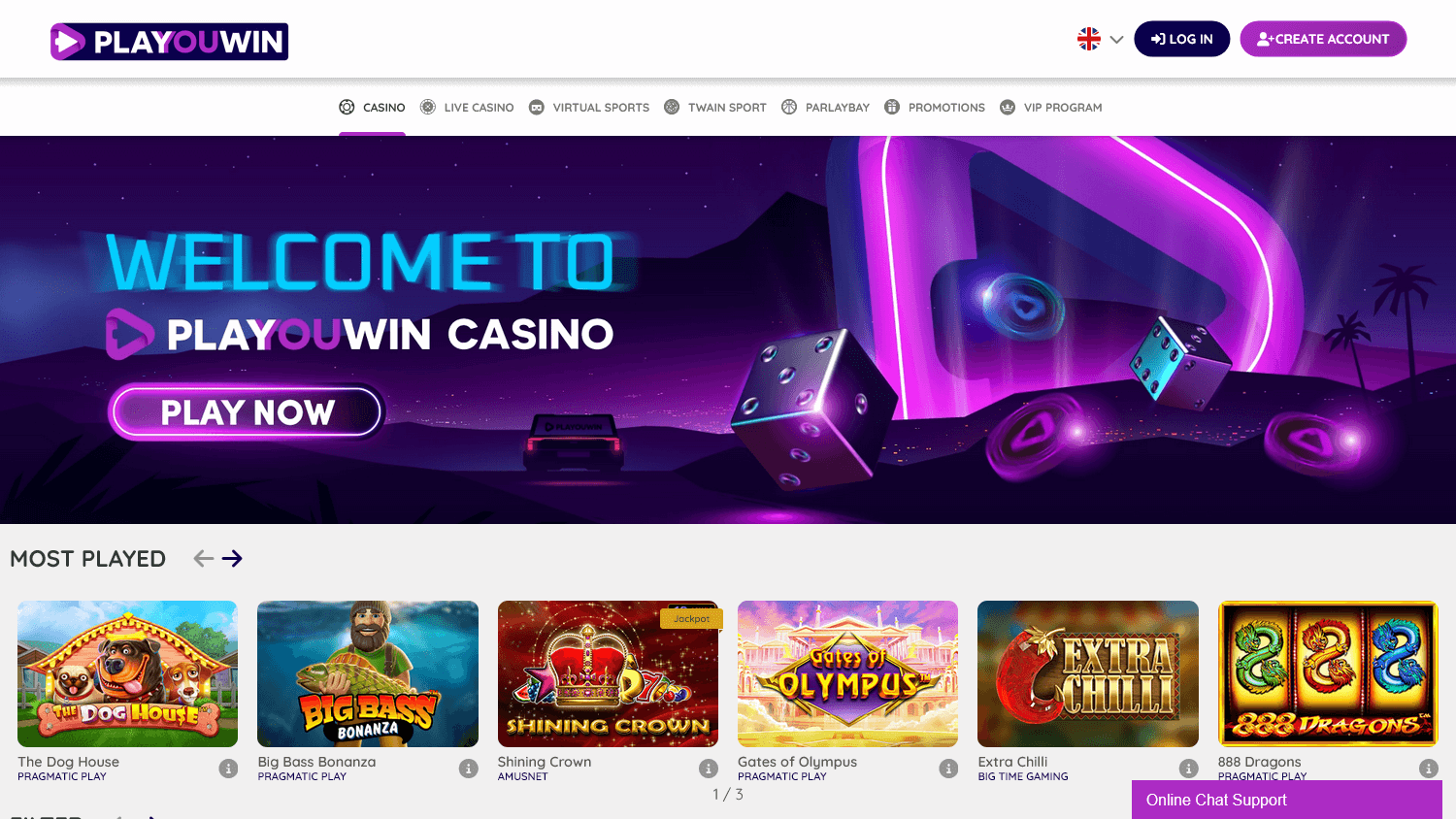 playouwin_casino_homepage_desktop