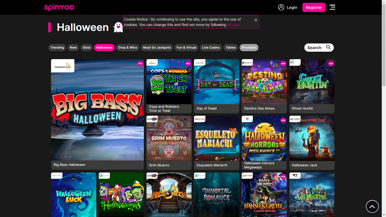 spinyoo_casino_homepage_desktop