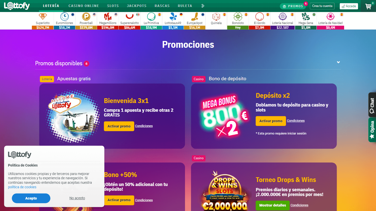 lottofy_casino_promotions_desktop