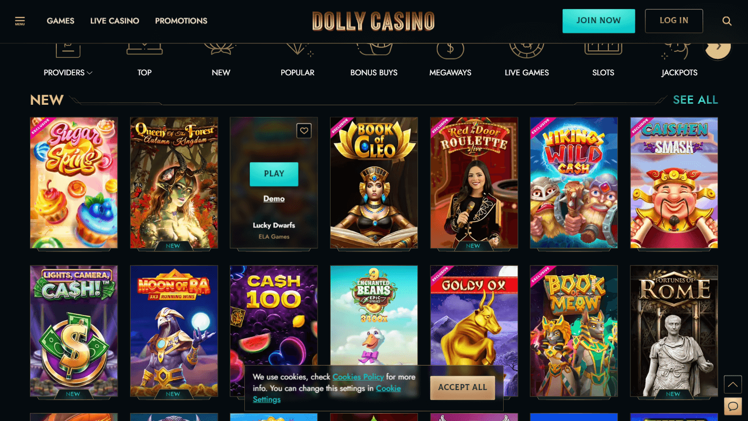 dolly_casino_homepage_desktop