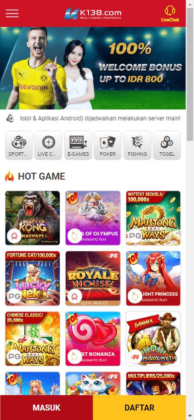 k138win_casino_homepage_mobile