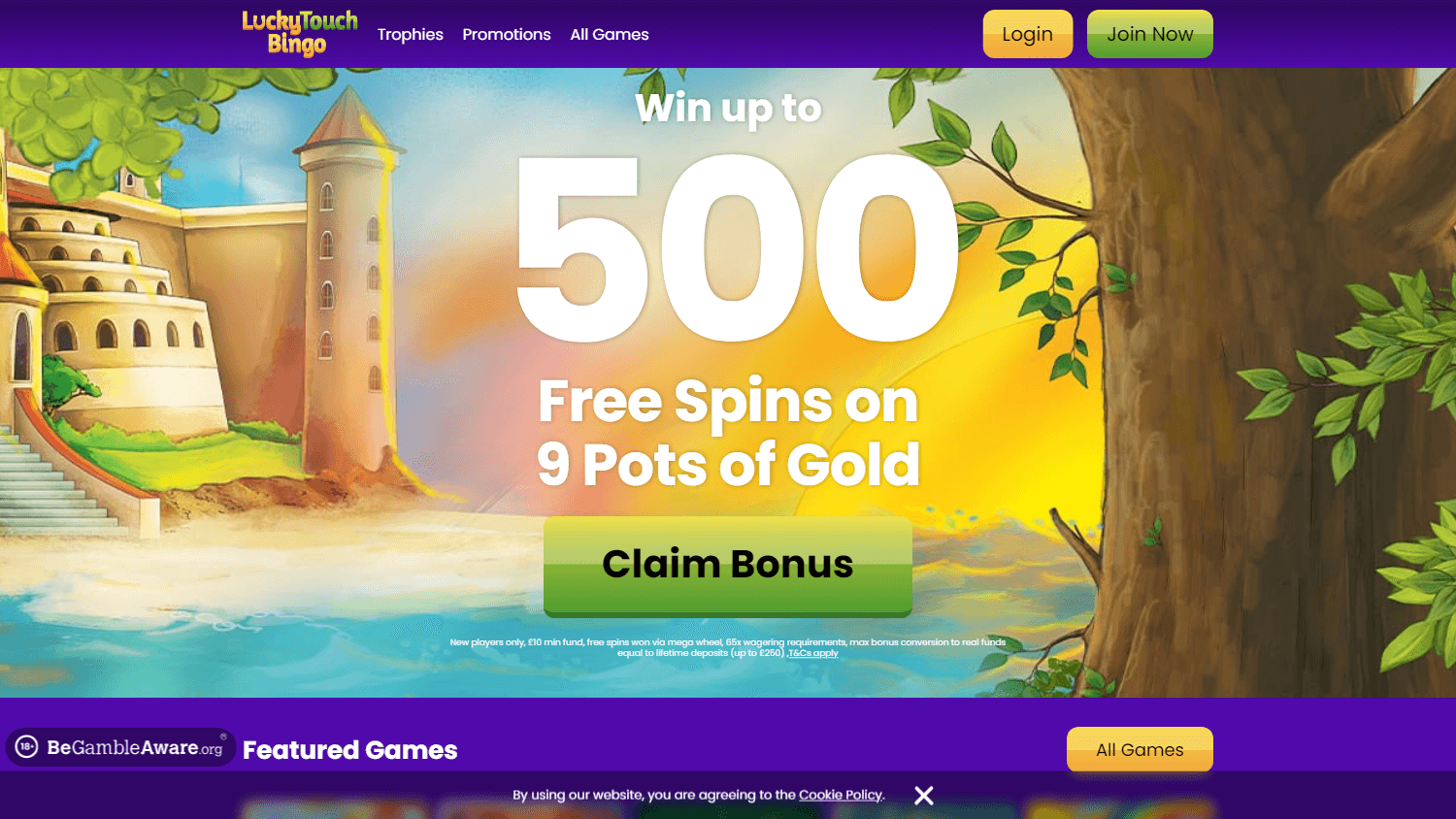 lucky_touch_bingo_casino_homepage_desktop