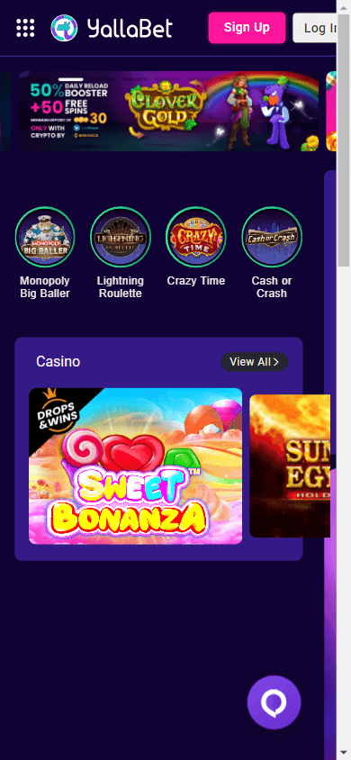 yallabet_casino_homepage_mobile