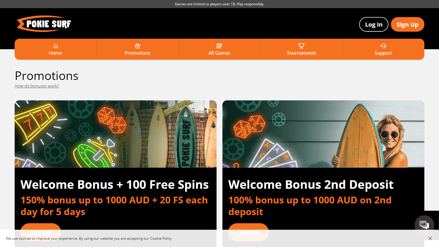 pokiesurf_casino_promotions_desktop