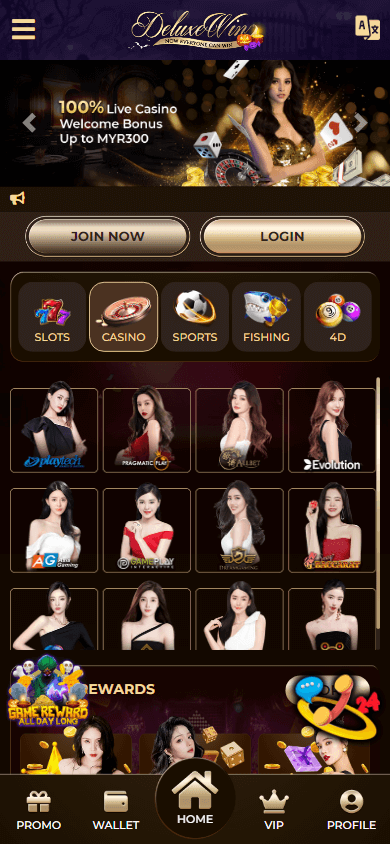 deluxe_win_casino_homepage_mobile
