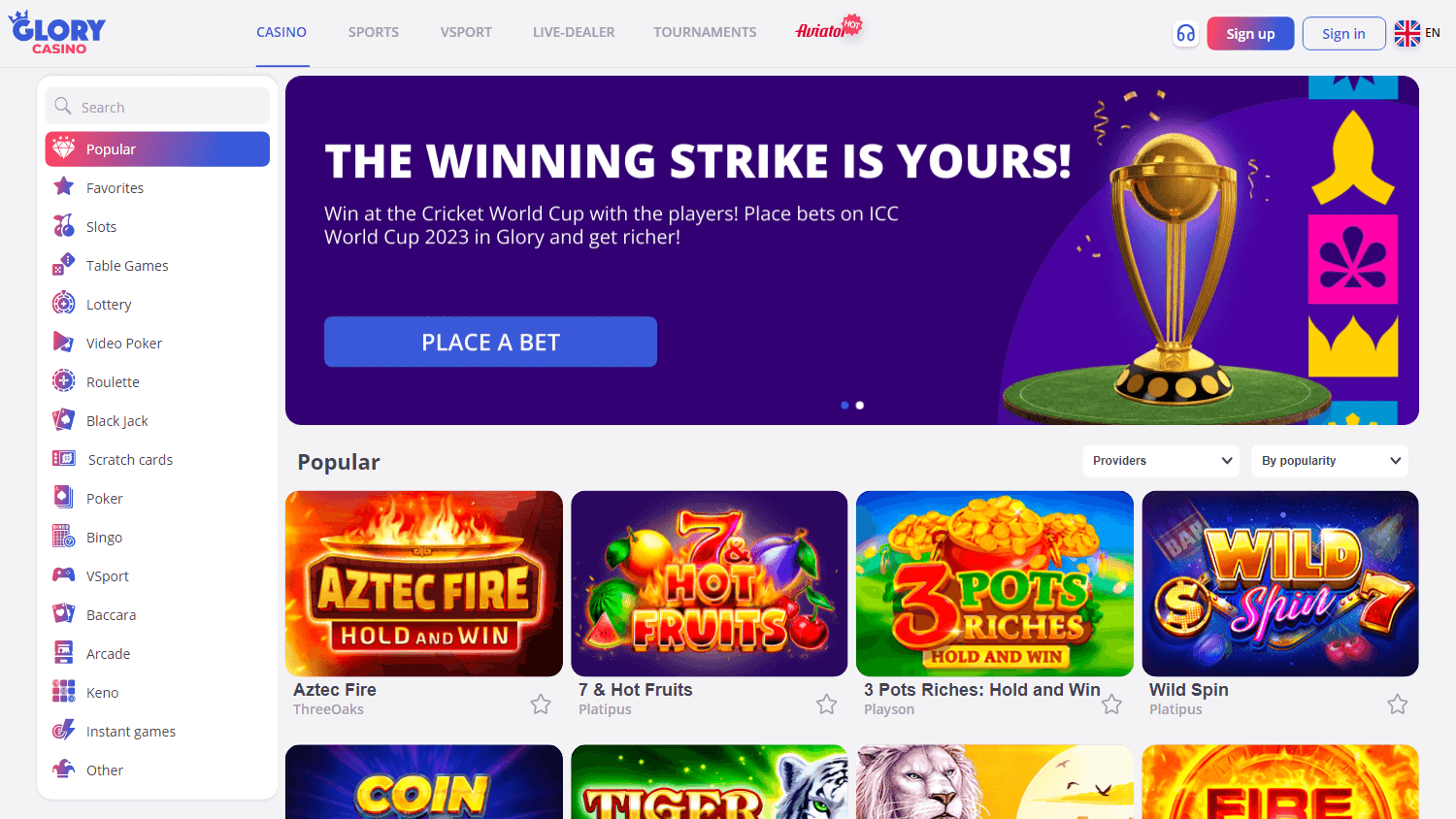 glory_casino_homepage_desktop