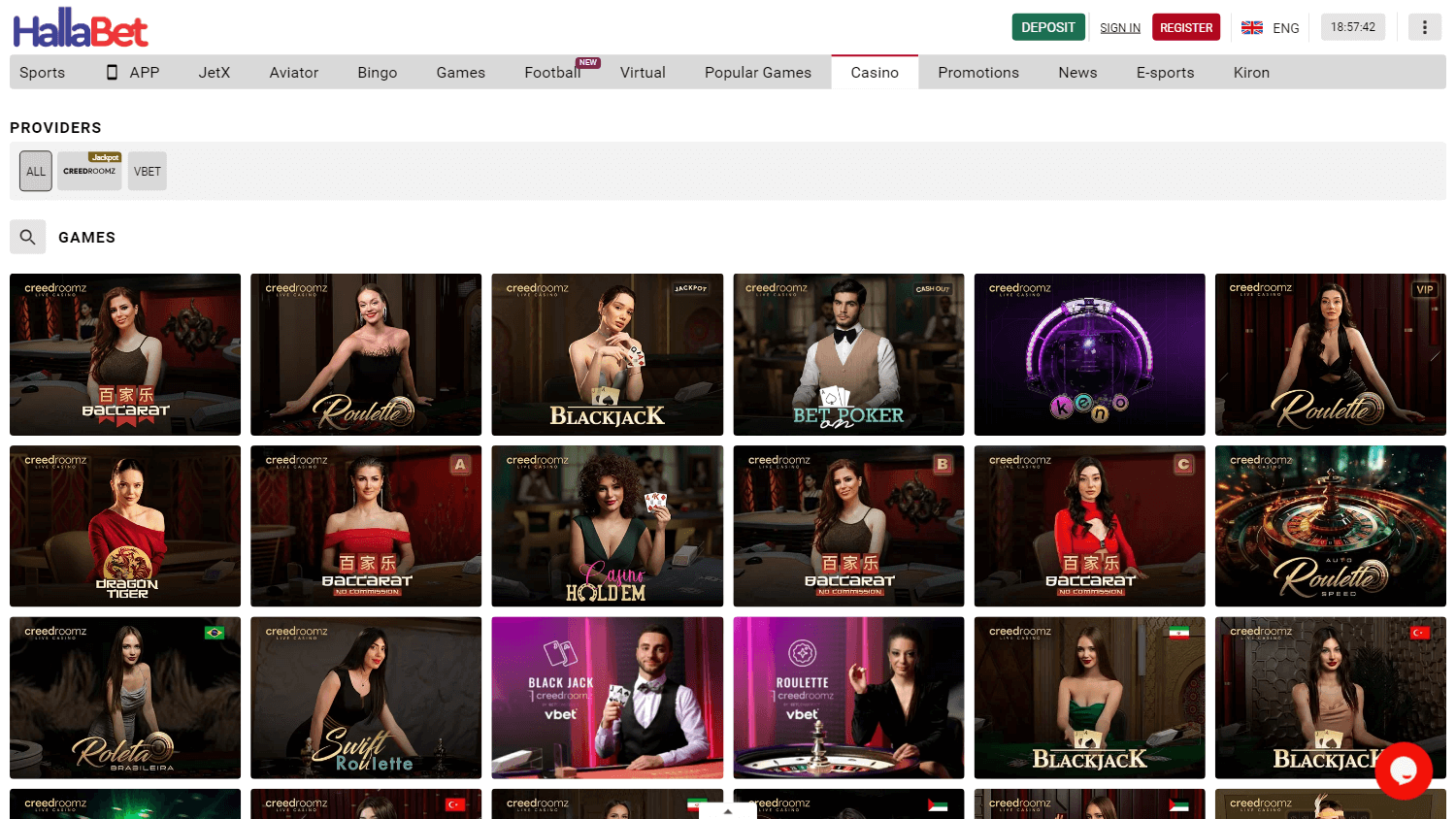 hallabet_casino_homepage_desktop