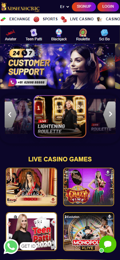 badshahcric_casino_homepage_mobile