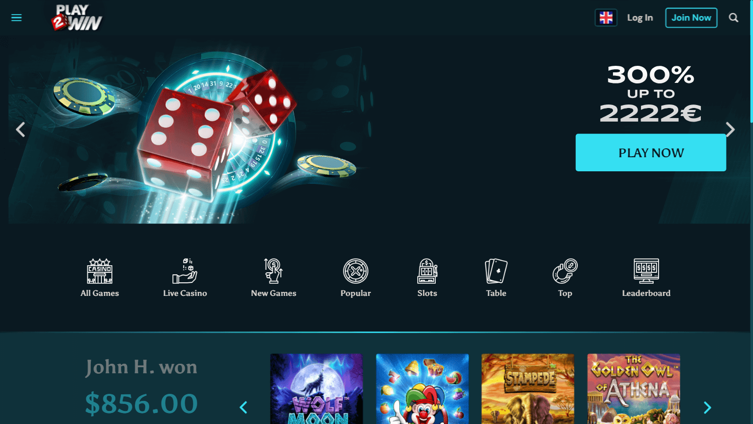 play2win_casino_homepage_desktop
