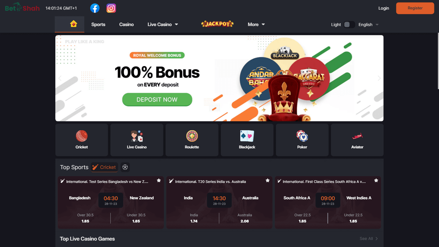 betshah_casino_homepage_desktop