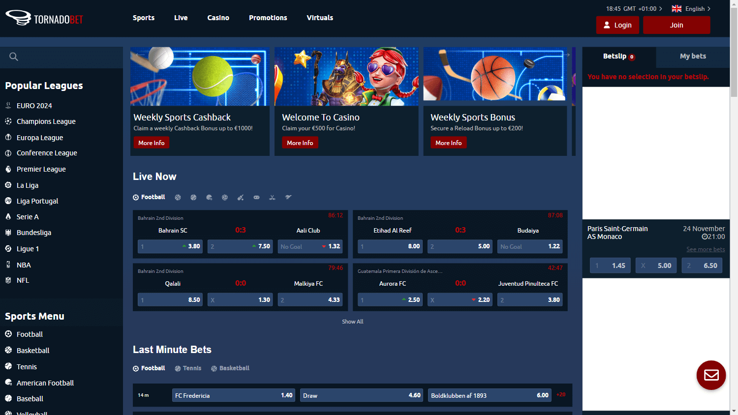 tornadobet_casino_homepage_desktop