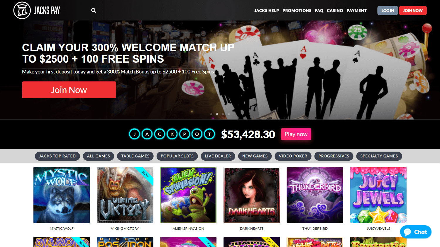 jackspay_casino_homepage_desktop