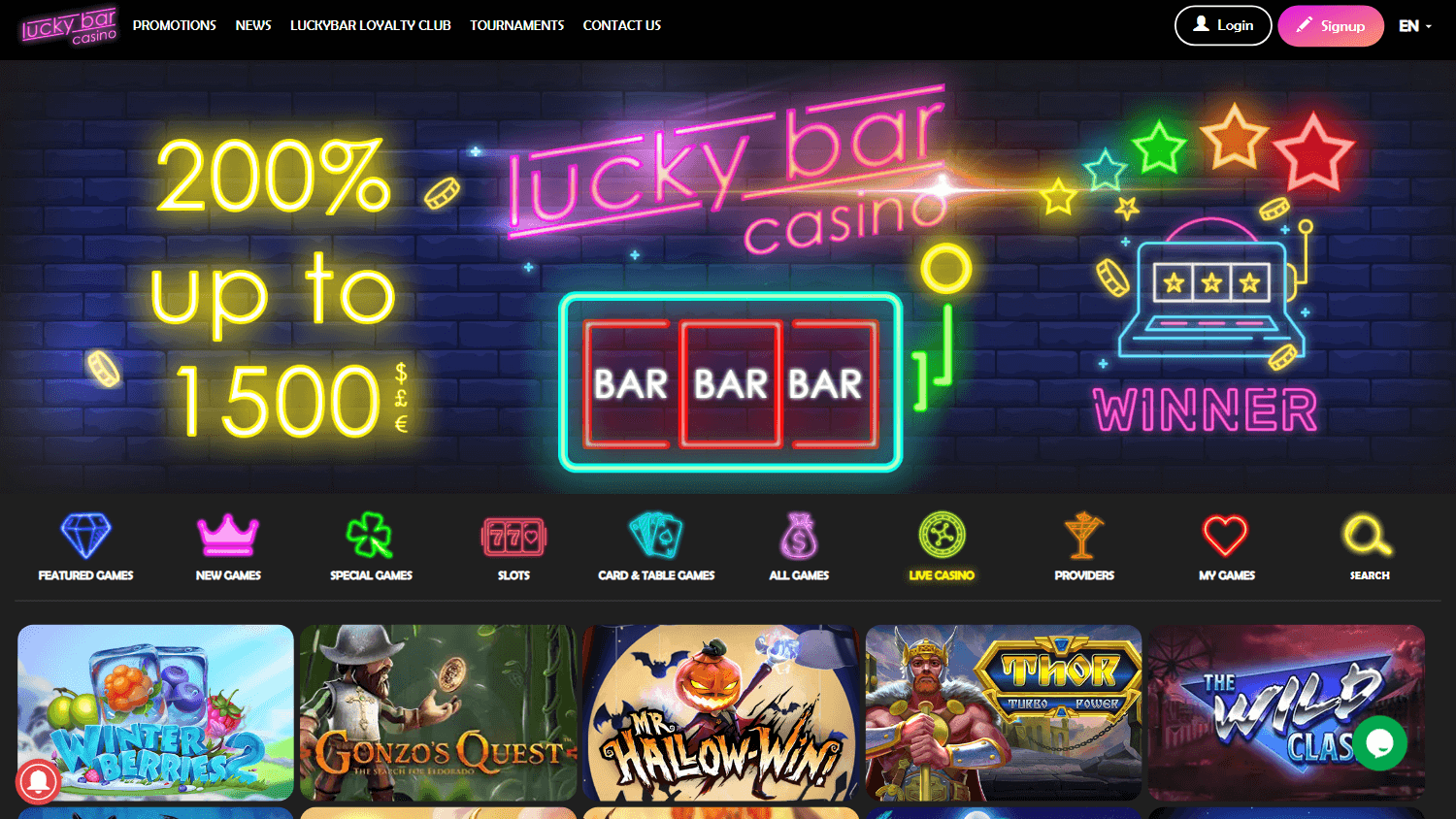 lucky_bar_casino_homepage_desktop