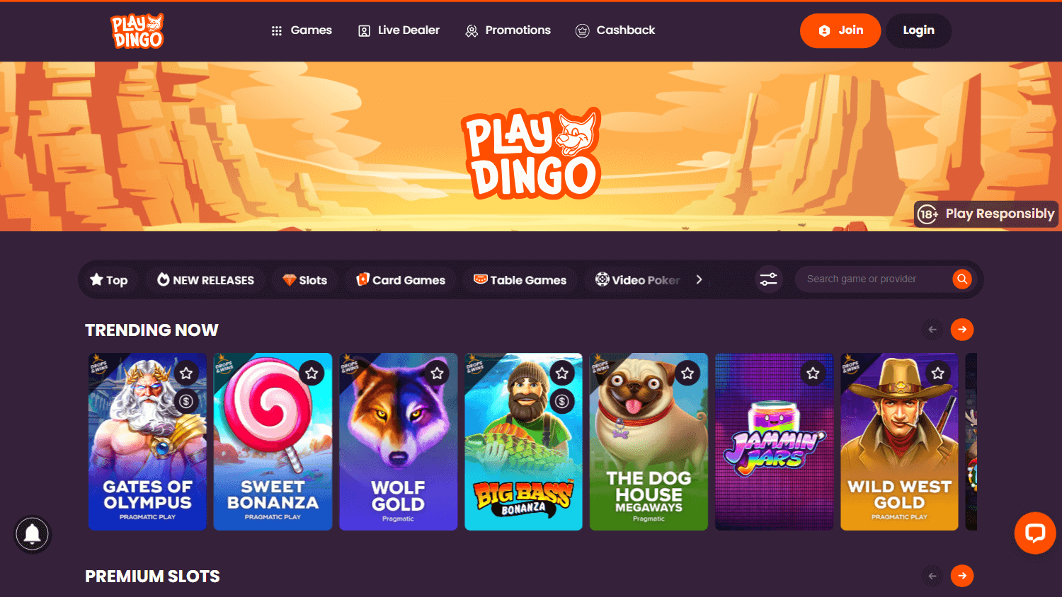 playdingo_casino_homepage_desktop