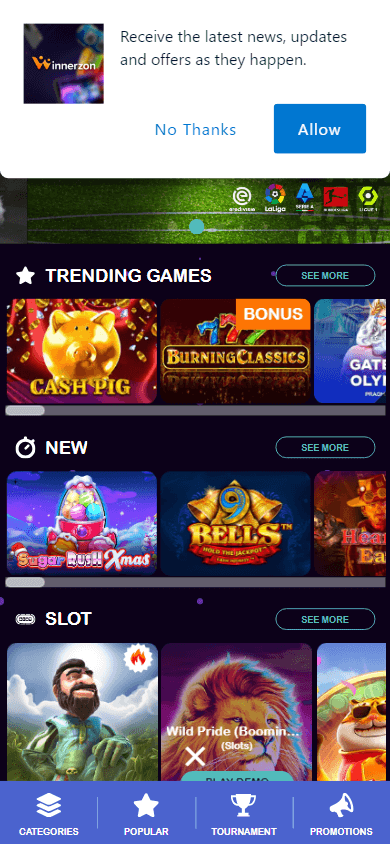 winnerzon_casino_homepage_mobile