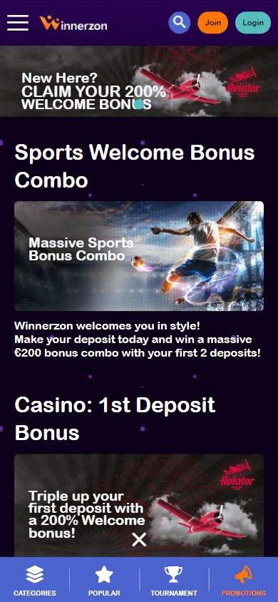 winnerzon_casino_promotions_mobile