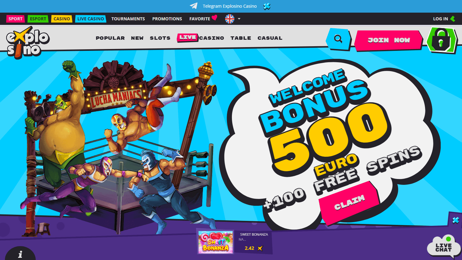 explosino_casino_homepage_desktop